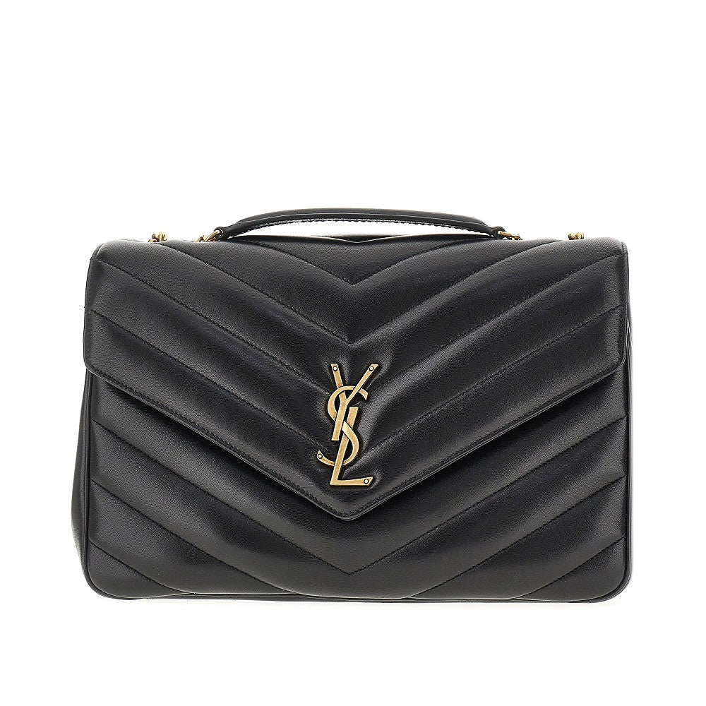 Borsa 'Loulou' large in nappa trapuntata