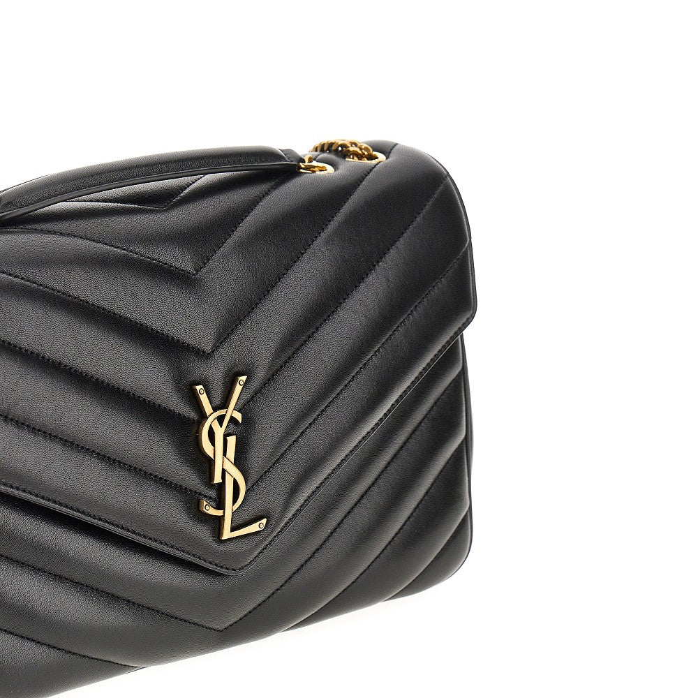 Borsa 'Loulou' large in nappa trapuntata
