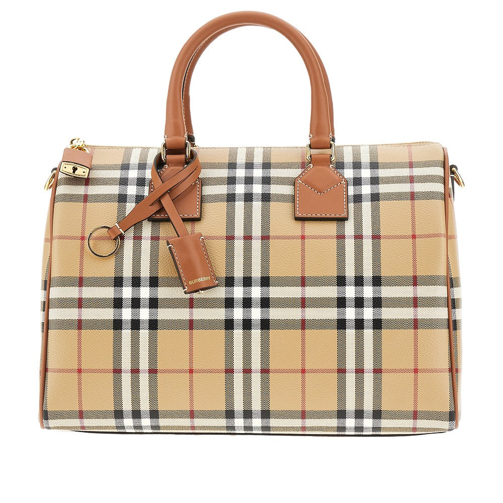Medium 'Check' bowling bag