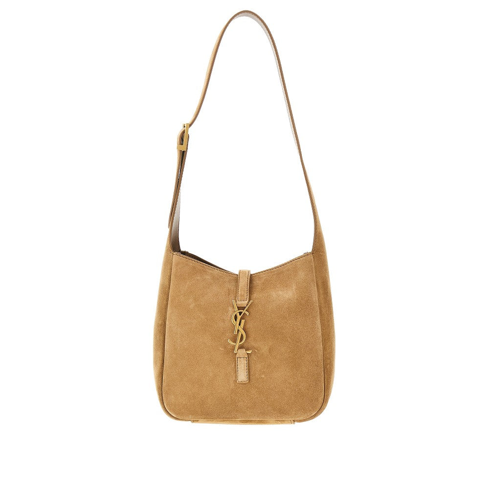 Borsa 'le 5 à 7' baby in pelle scamosciata