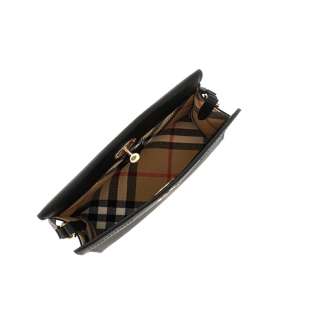 Pochette 'Cotswolds' in pelle granata