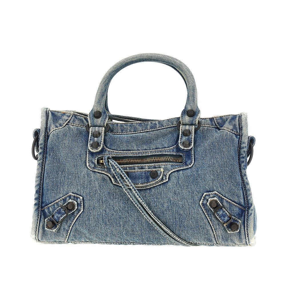 Borsa 'Le City' piccola in denim