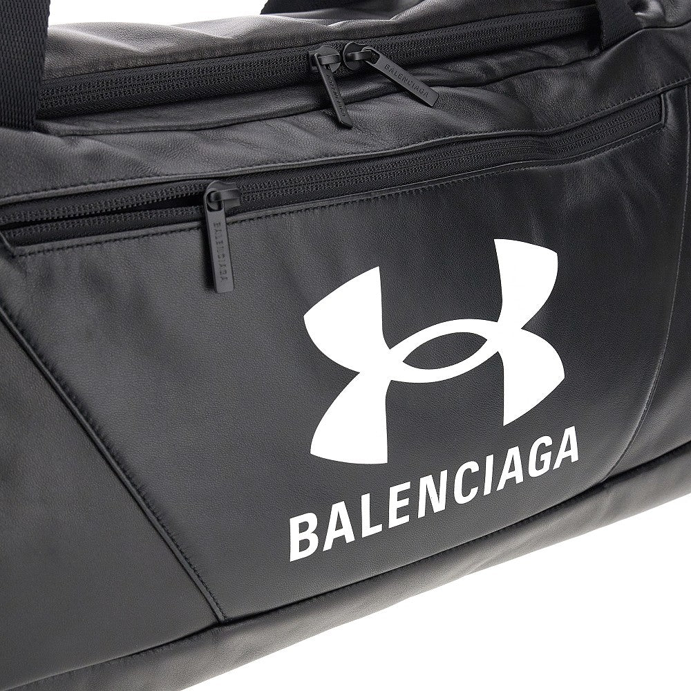 Nappa leather Under Armour gym bag
