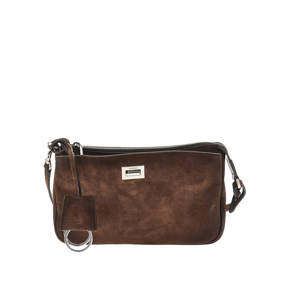 Suede leather 'Rodeo' shoulder pouch