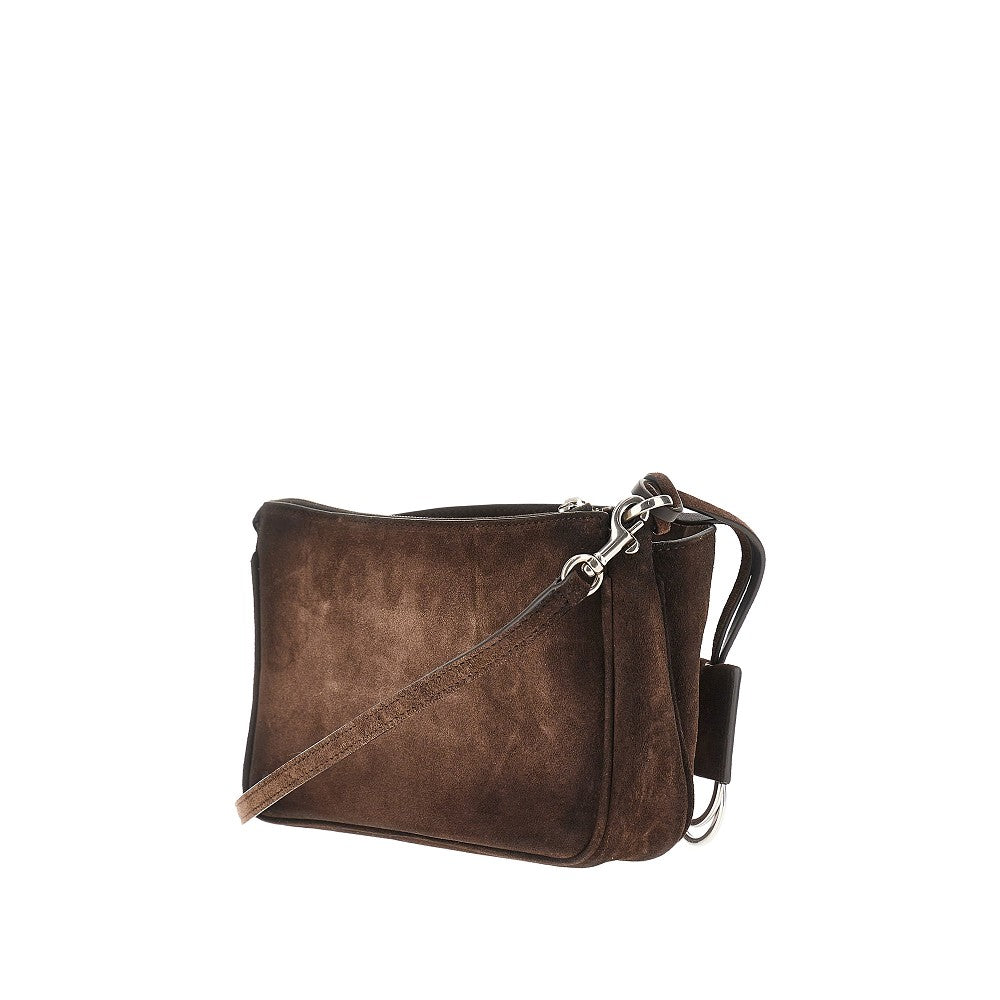 Suede leather 'Rodeo' shoulder pouch