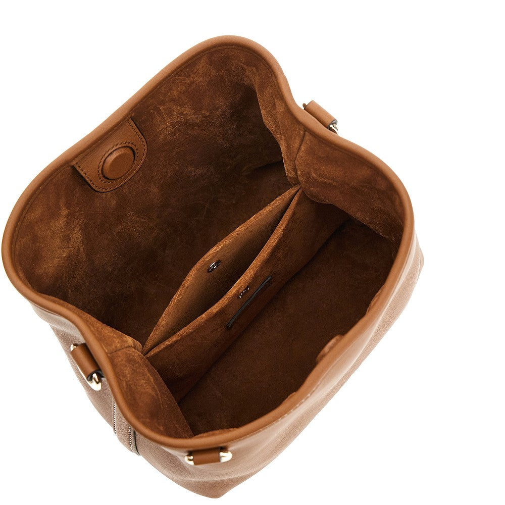 Leather small 'GG Emblem' bag
