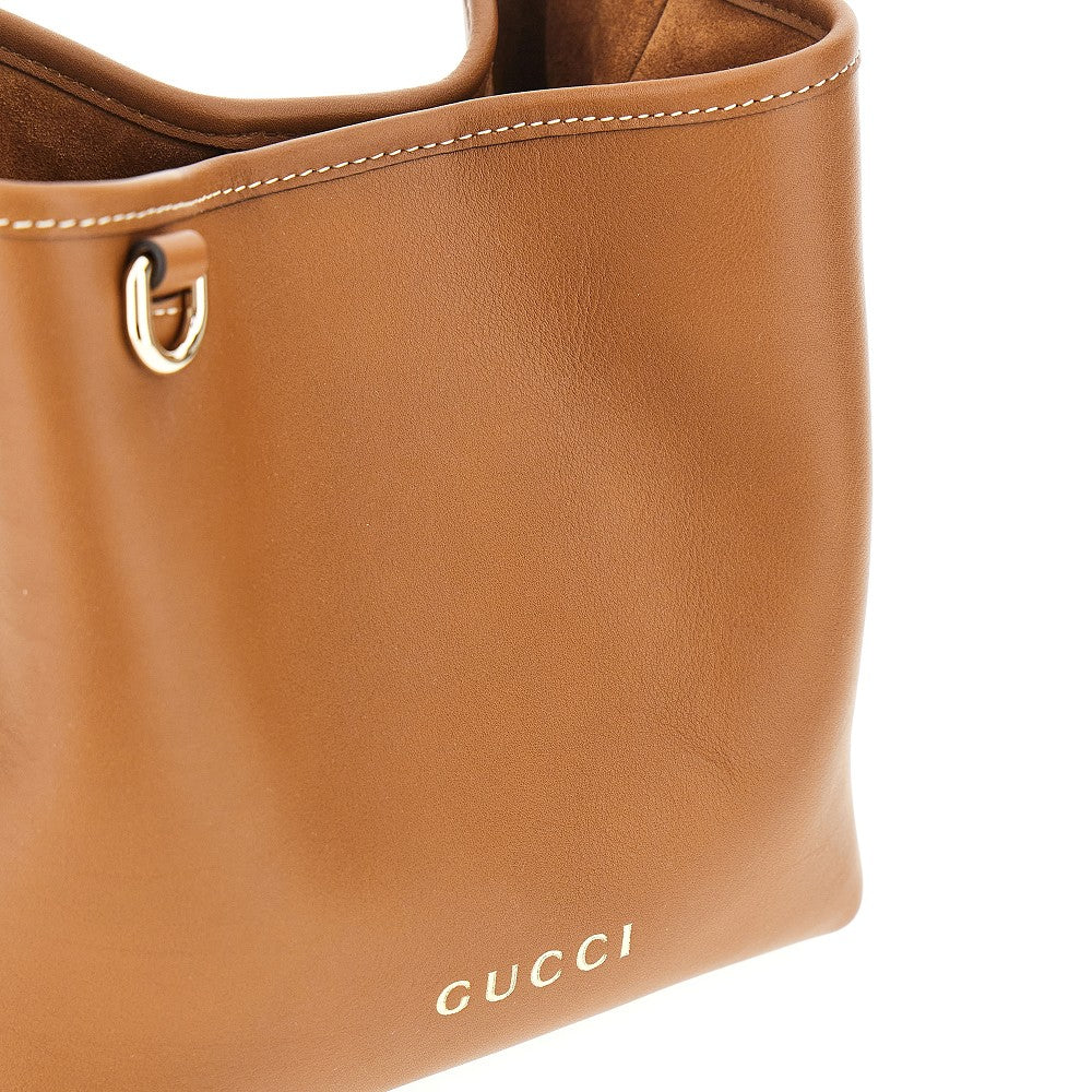 Leather small 'GG Emblem' bag