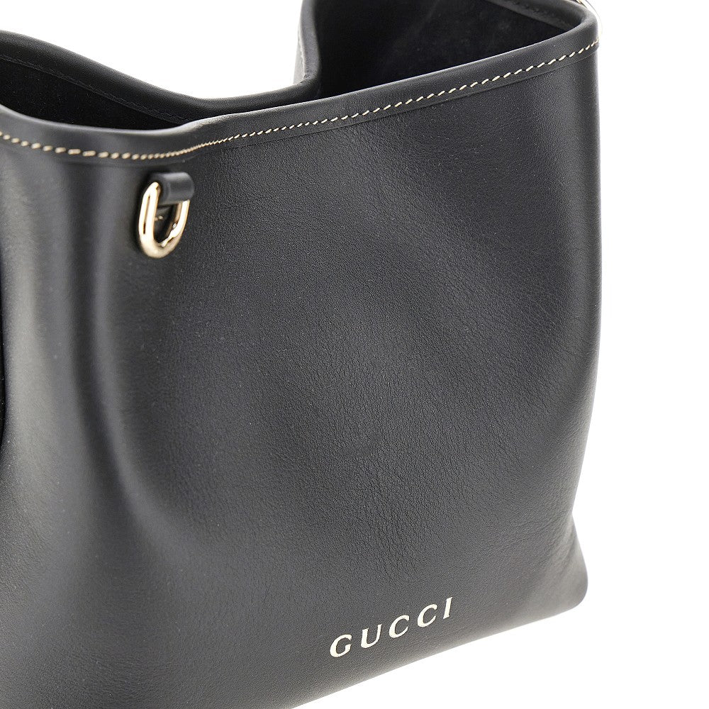 Leather small 'GG Emblem' bag