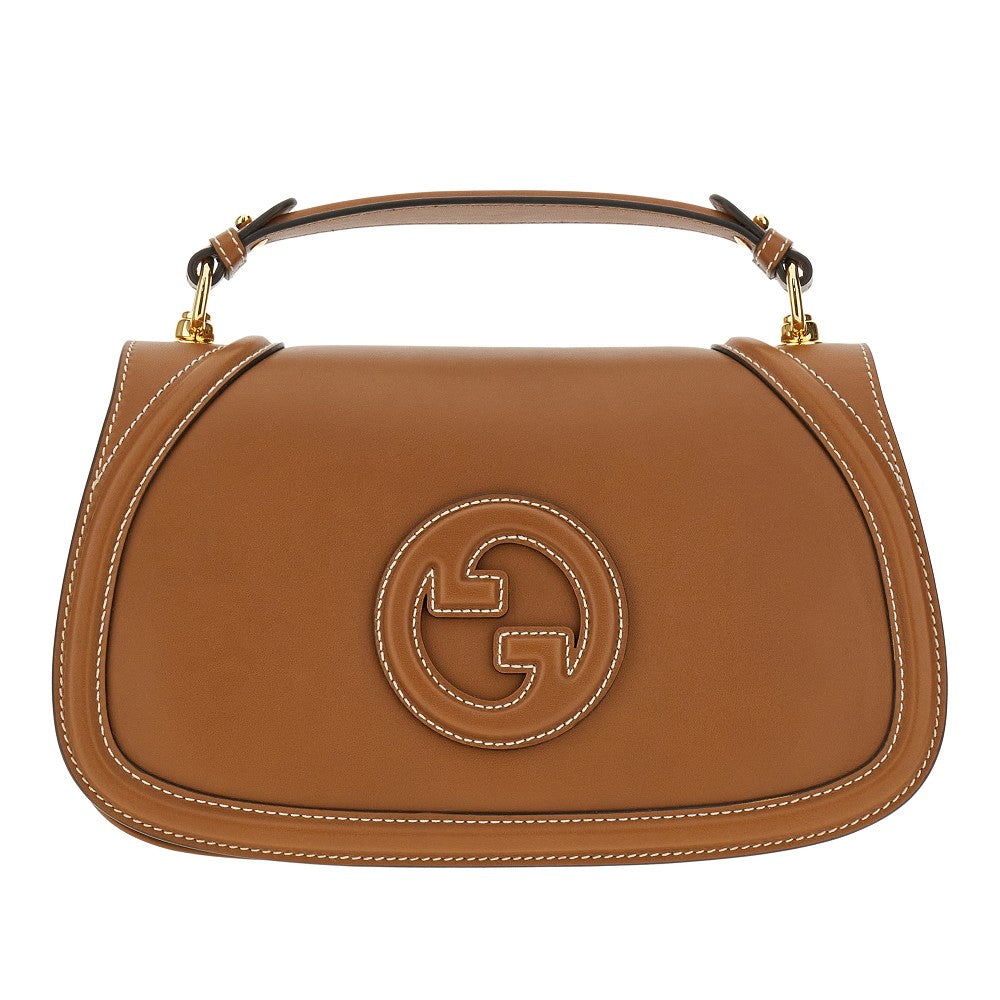 Leather large 'Gucci Blondie' bag