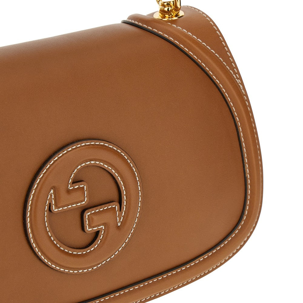 Leather large 'Gucci Blondie' bag