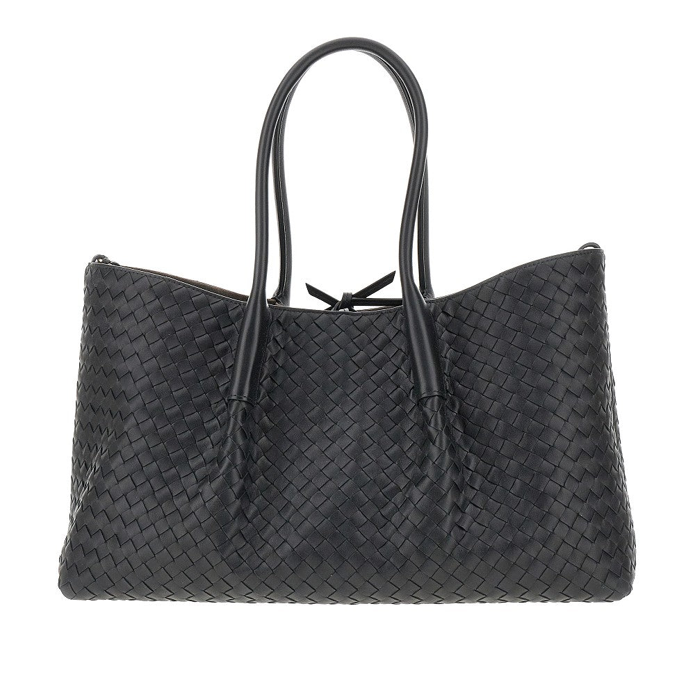 Borsa 'Pinacoteca' reversibile in pelle