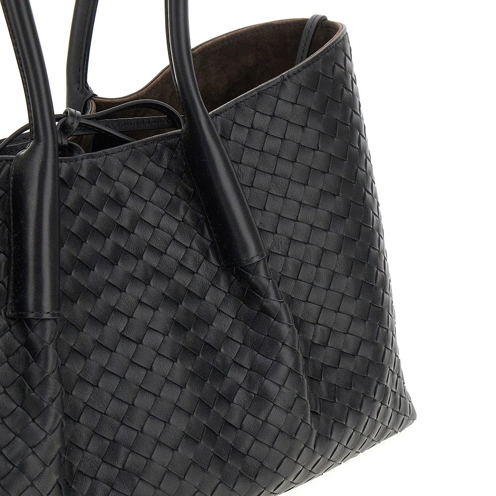 Borsa 'Pinacoteca' reversibile in pelle