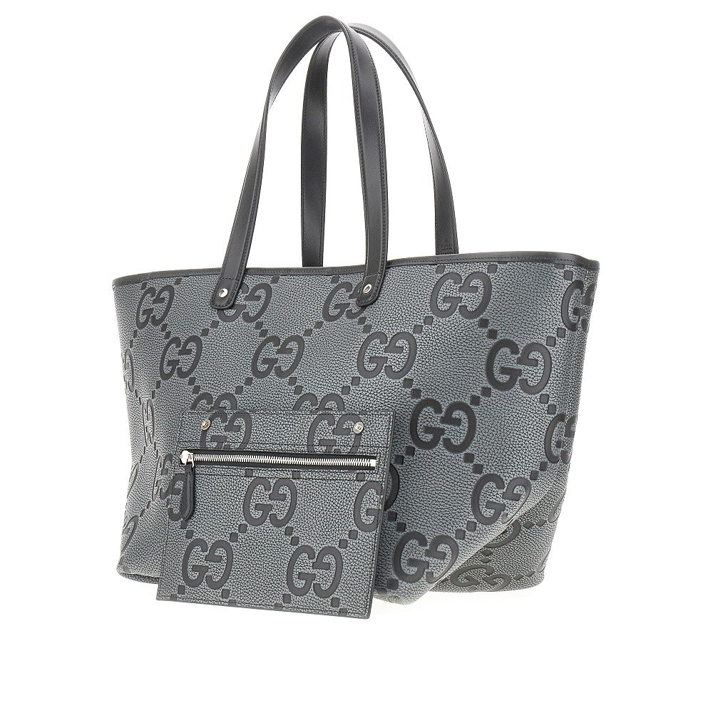 Jumbo GG leather medium shopping bag