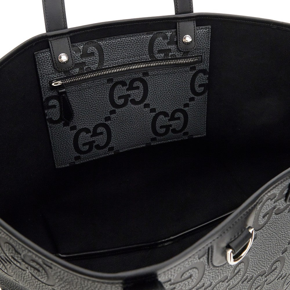 Jumbo GG leather medium shopping bag
