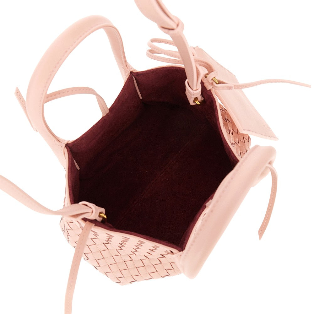 Mini tote bag in pelle Intrecciato