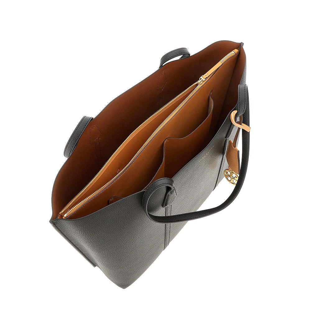 Leather 'Perry' shopping bag