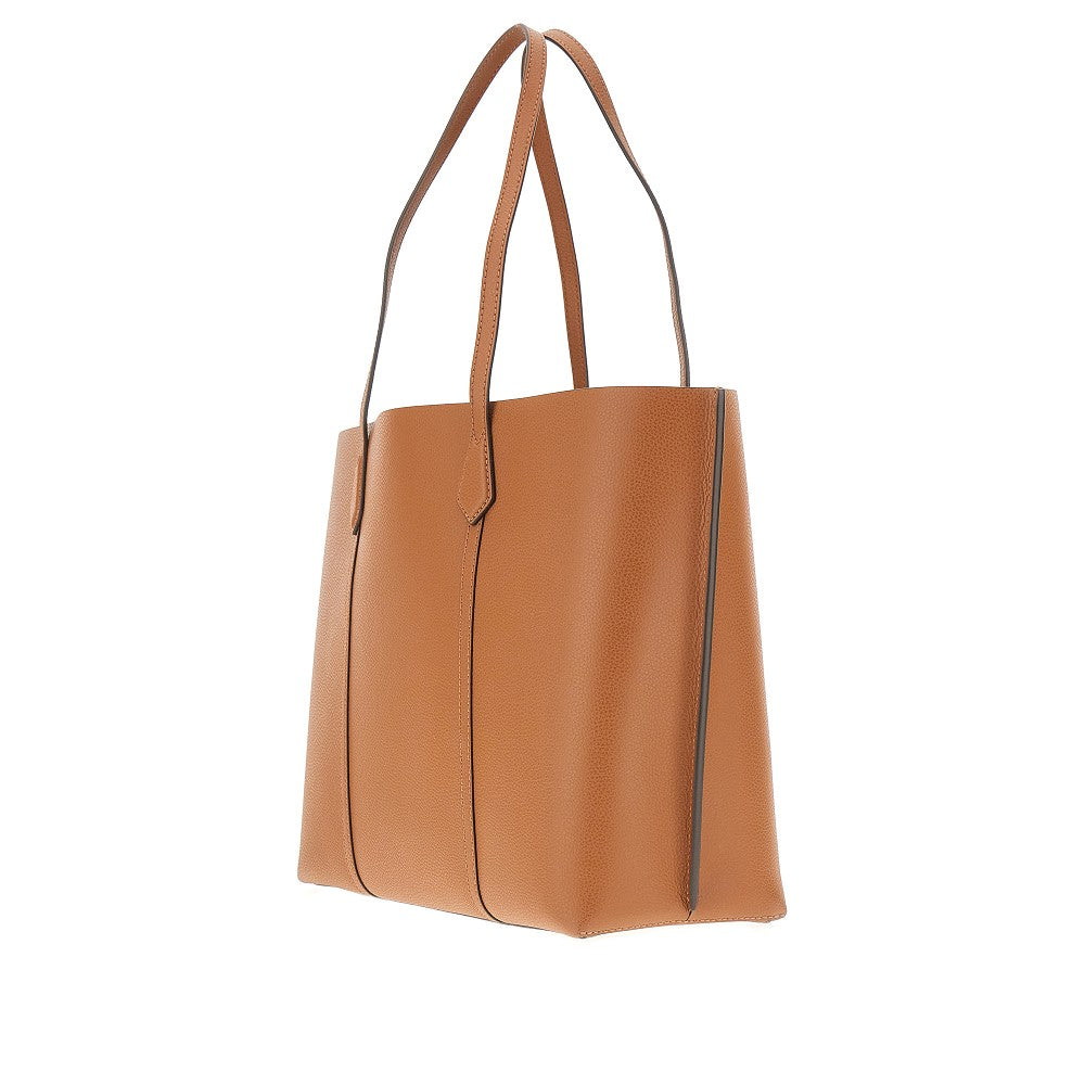 Leather 'Perry' shopping bag
