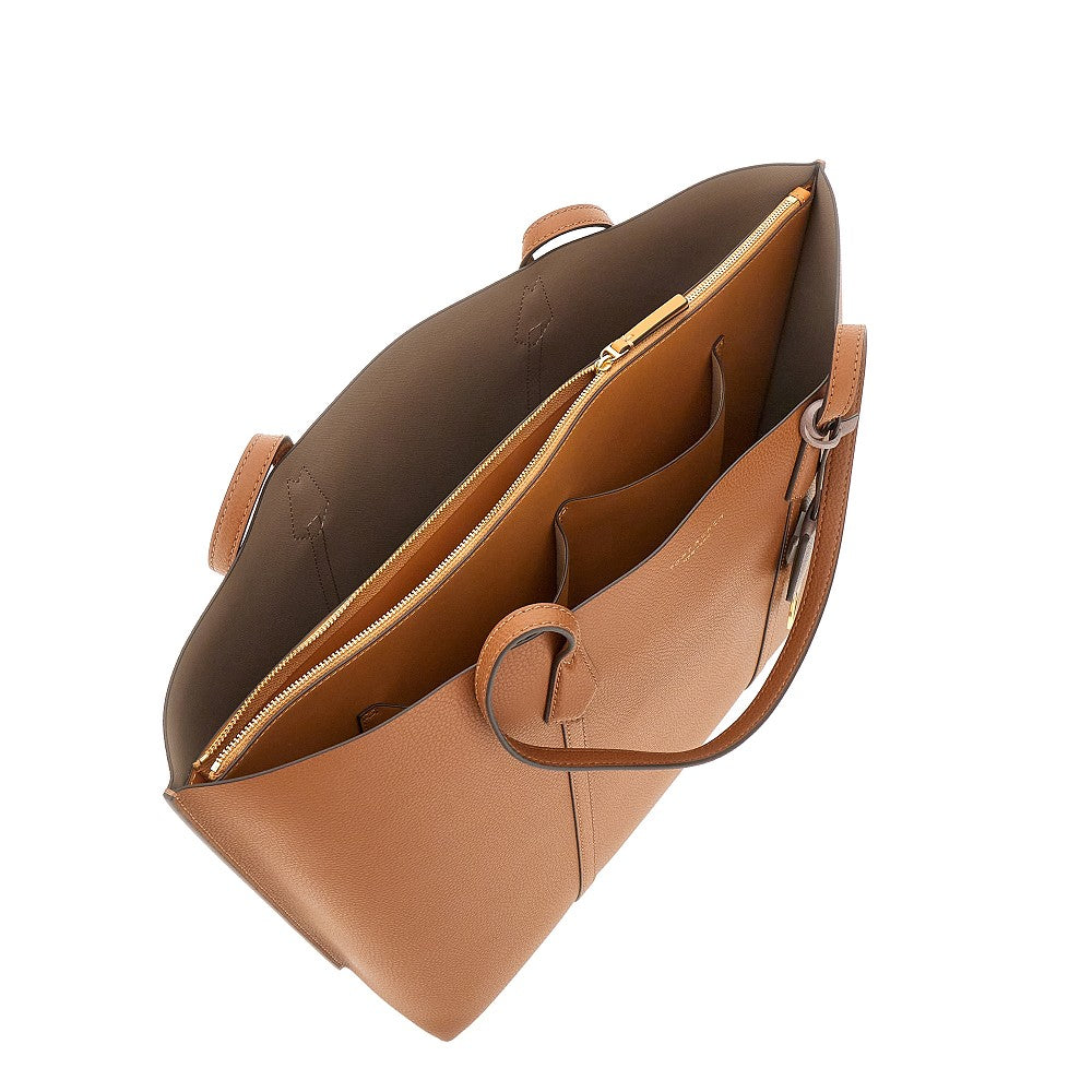 Leather 'Perry' shopping bag
