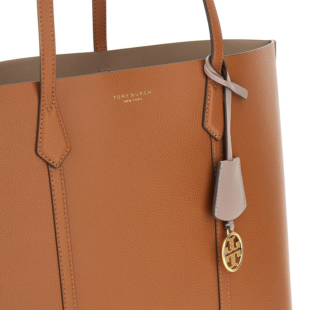 Leather 'Perry' shopping bag