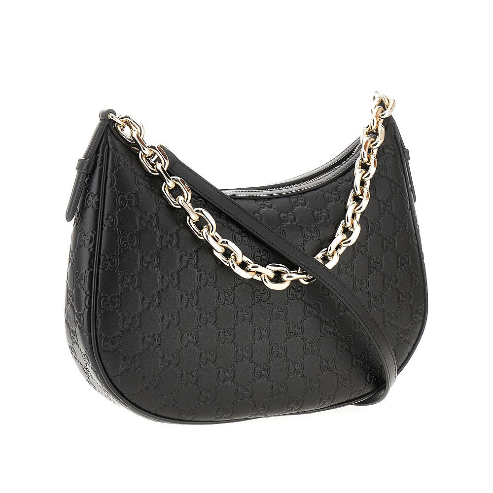 Leather 'GG Emblem' shoulder bag