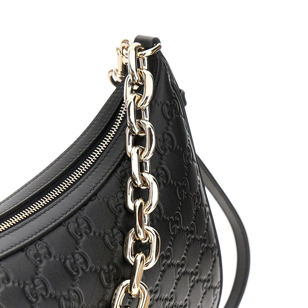Leather 'GG Emblem' shoulder bag