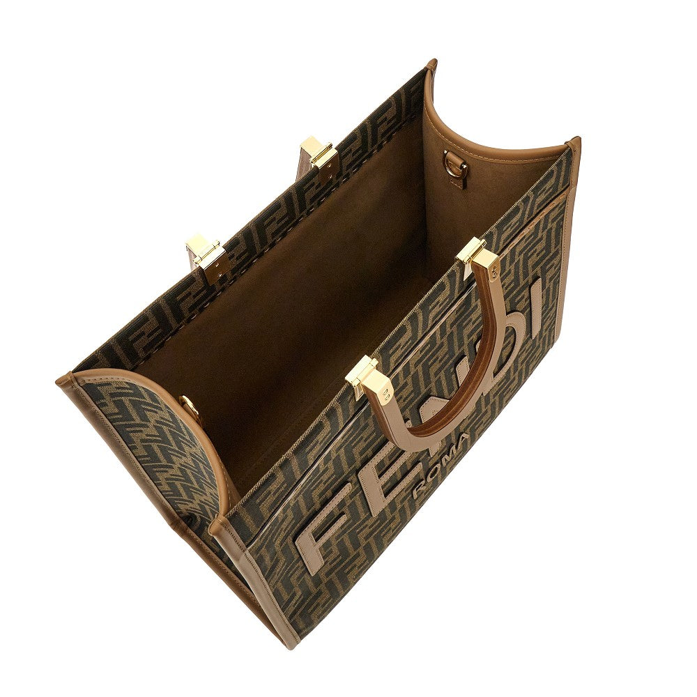 FF jacquard medium Fendi Sunshine bag