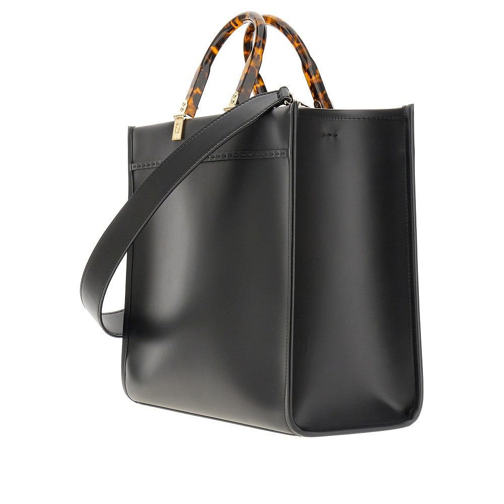 Leather medium 'Fendi Sunshine' bag
