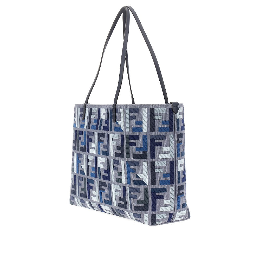 FF canvas large 'Roll' shopping bag