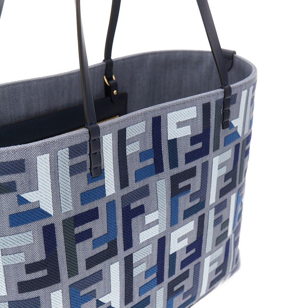 FF canvas large 'Roll' shopping bag