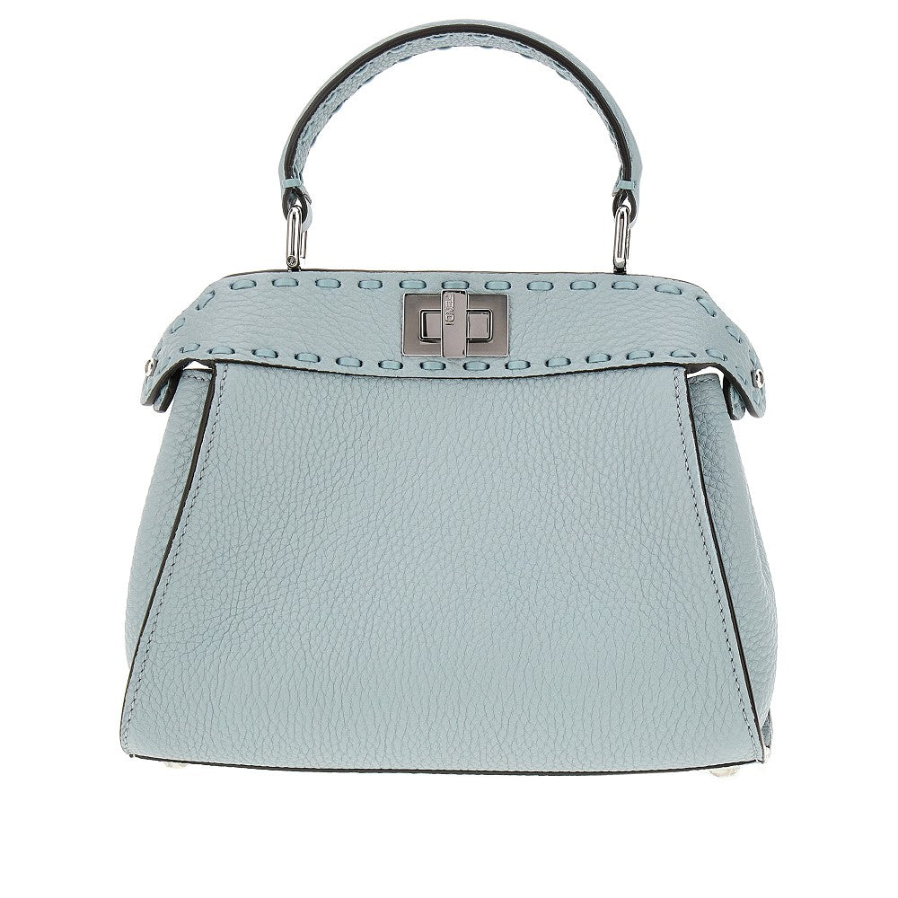 Leather mini 'Peekaboo' bag