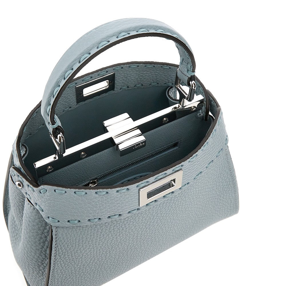 Leather mini 'Peekaboo' bag