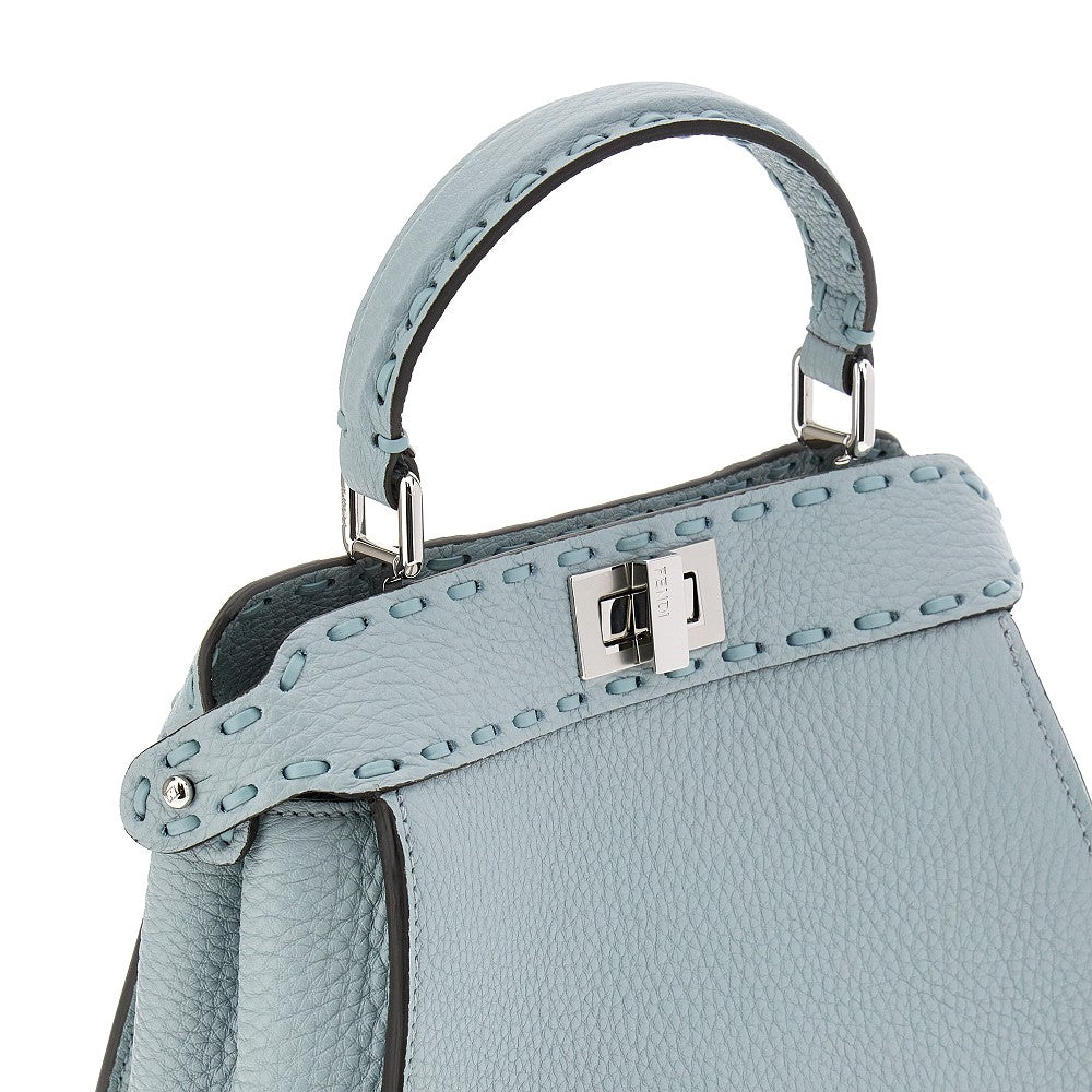 Leather mini 'Peekaboo' bag