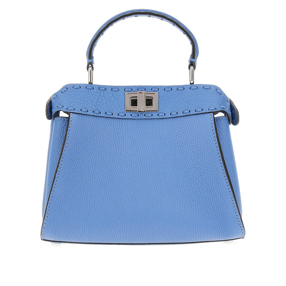 Leather mini 'Peekaboo' bag