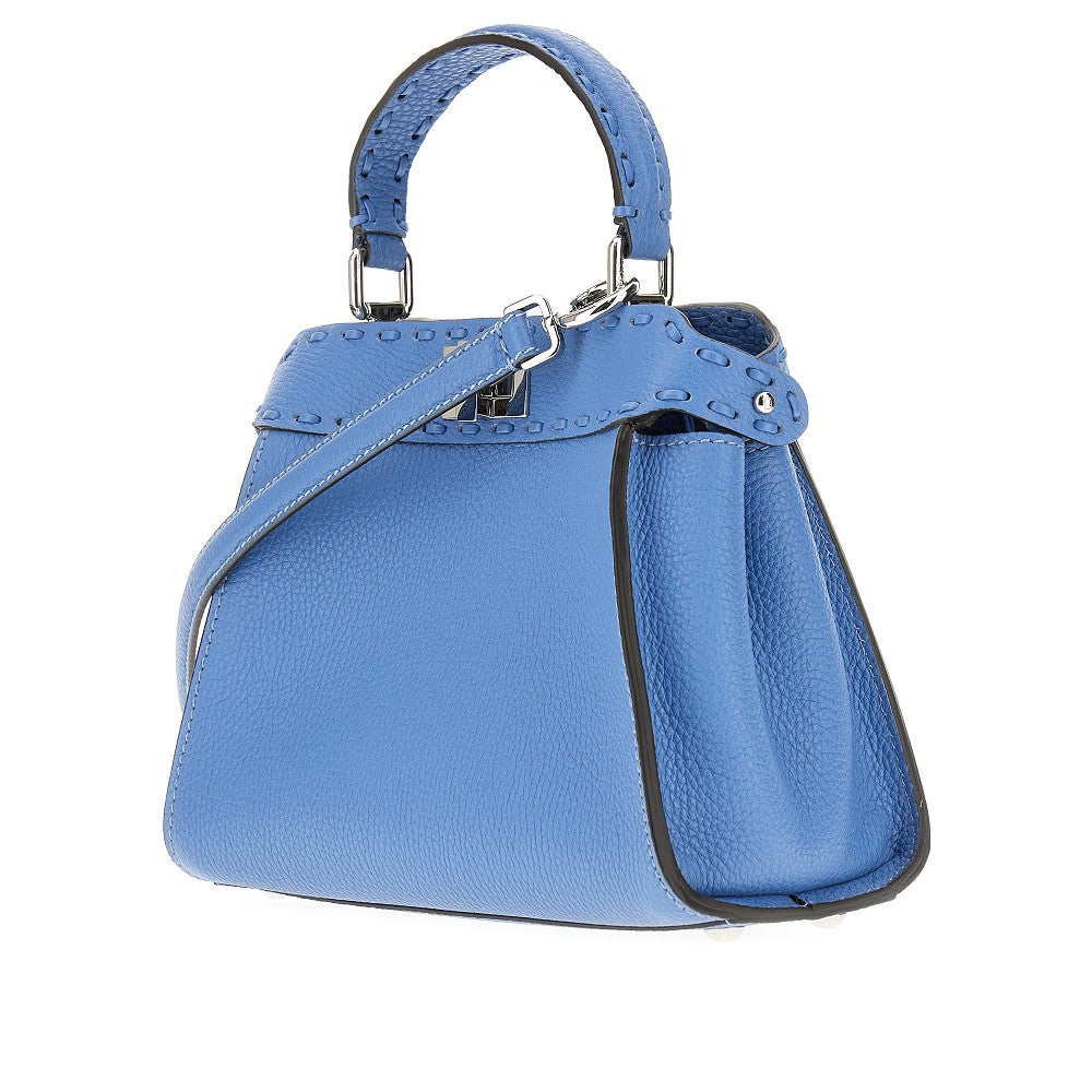 Leather mini 'Peekaboo' bag