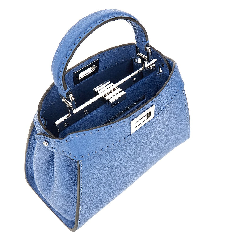 Leather mini 'Peekaboo' bag