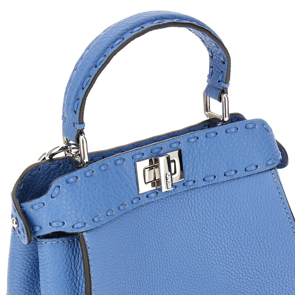 Leather mini 'Peekaboo' bag