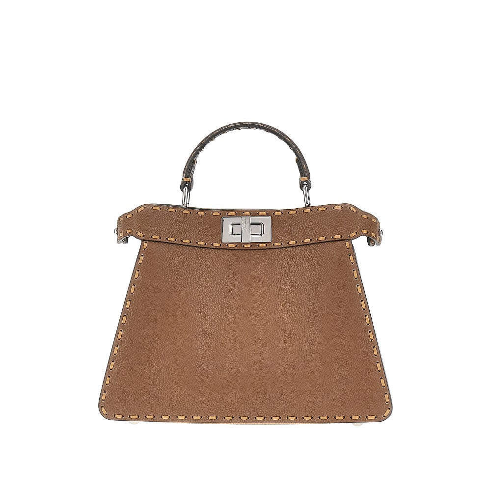 Small 'Peekaboo Iseeu' leather bag