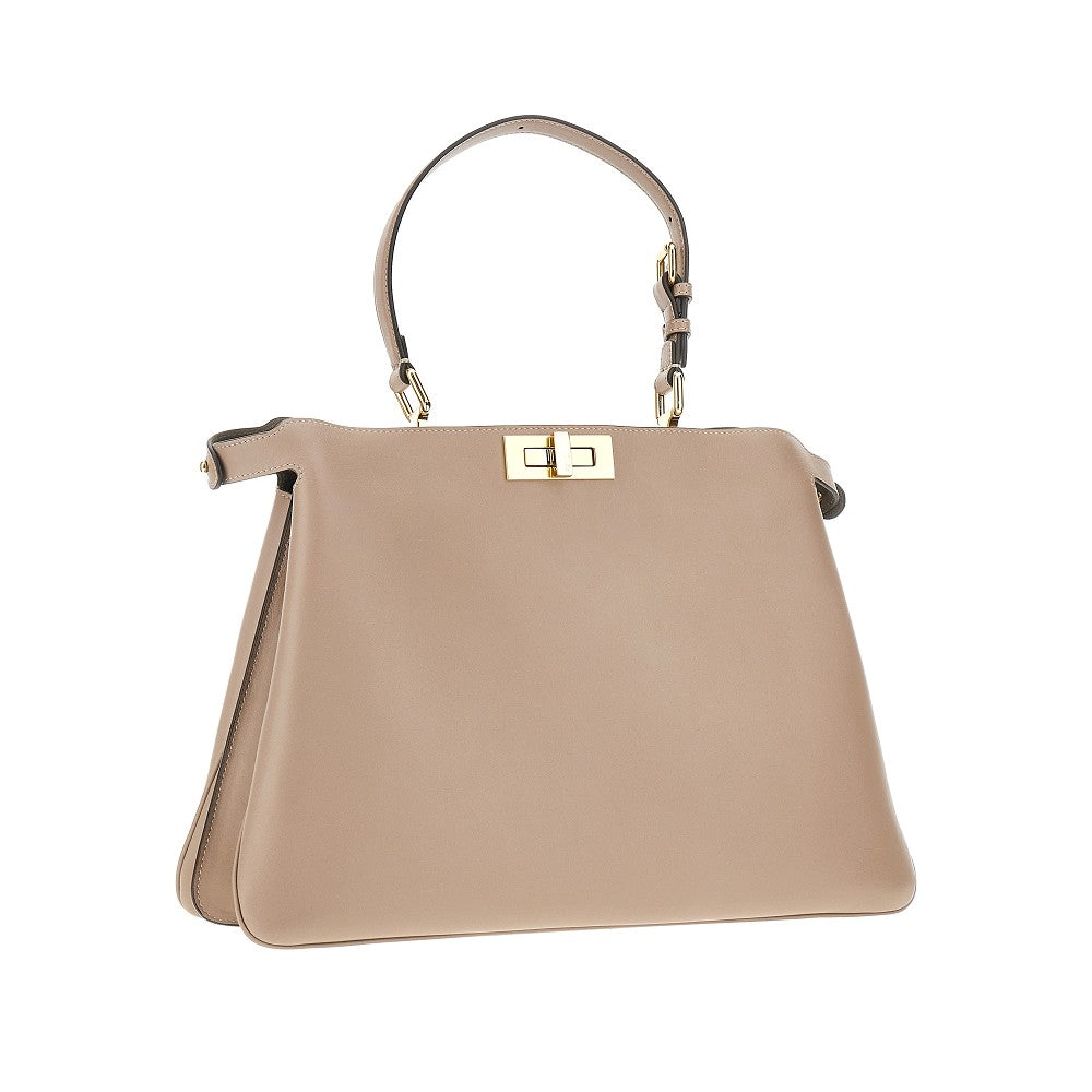 Leather large 'Peekaboo Soft' bag