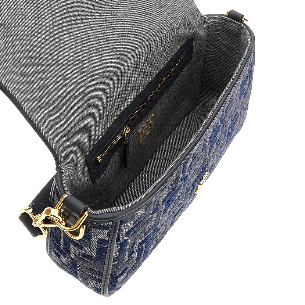 FF chenille 'Baguette' bag