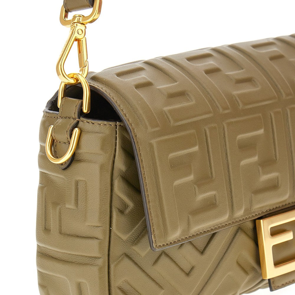 Borsa 'Baguette' in nappa FF