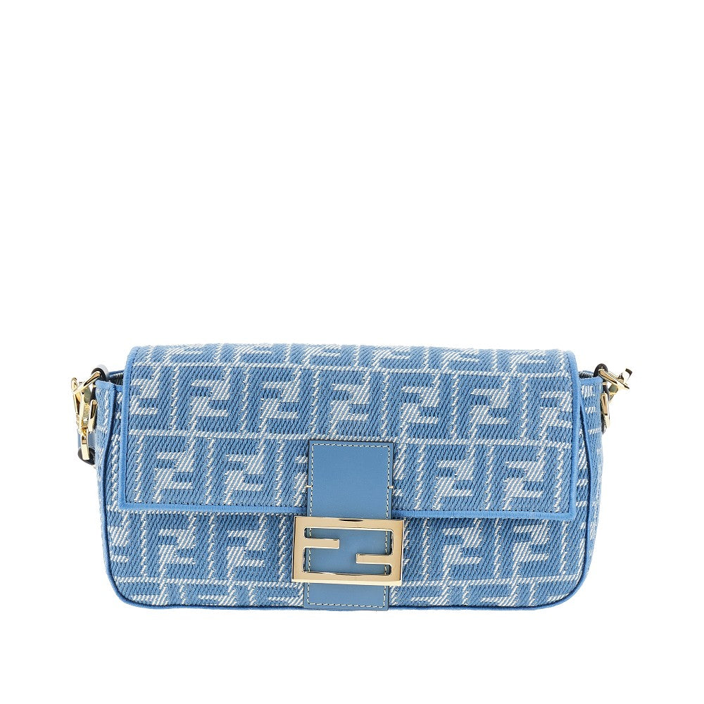 Borsa 'Baguette' media in jacquard FF