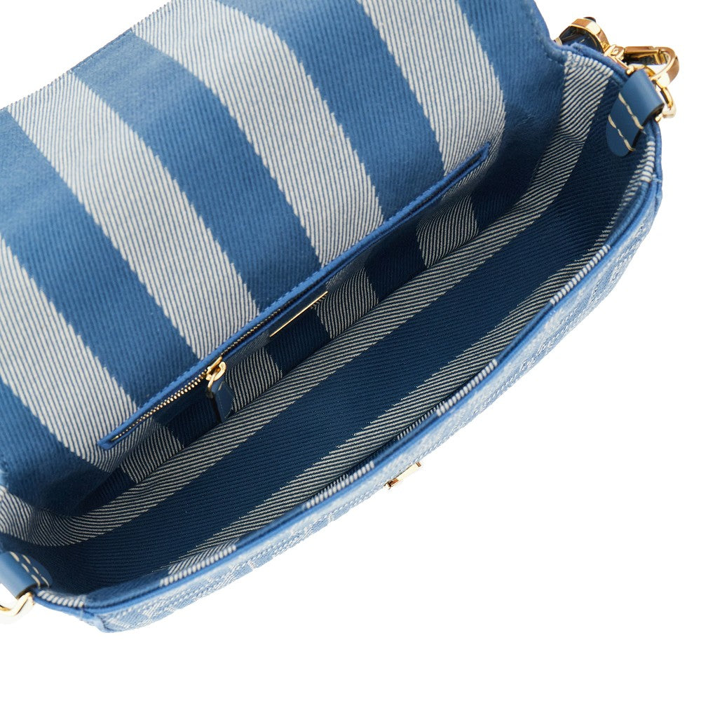 Borsa 'Baguette' media in jacquard FF