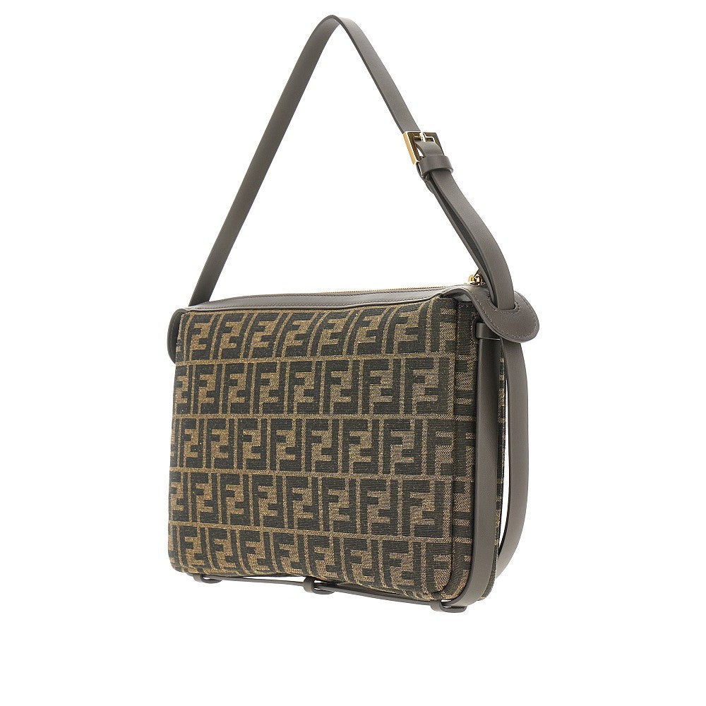 Borsa 'Simply Fendi' media in jacquard FF