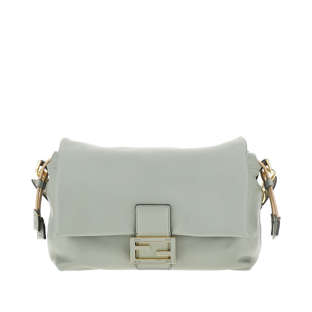 Nappa leather medium 'Mamma Baguette' bag