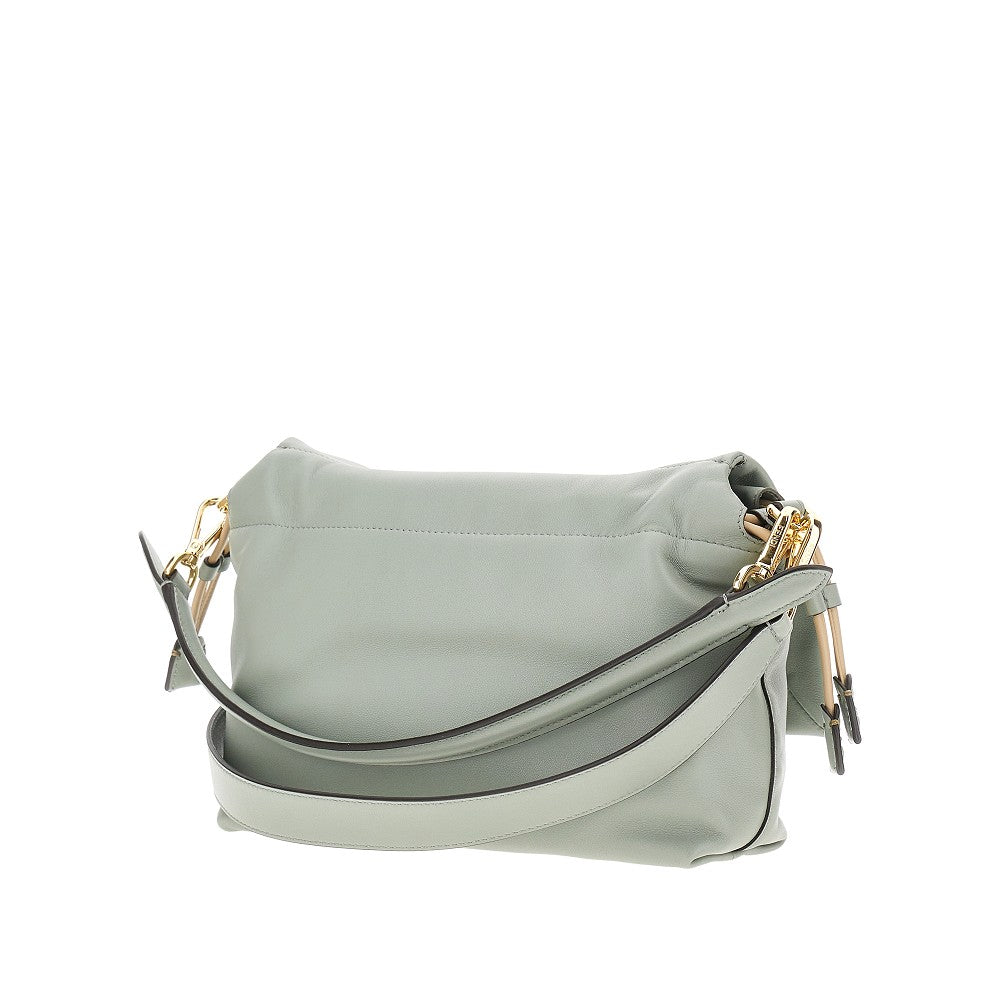Borsa 'Mamma Baguette' media in nappa