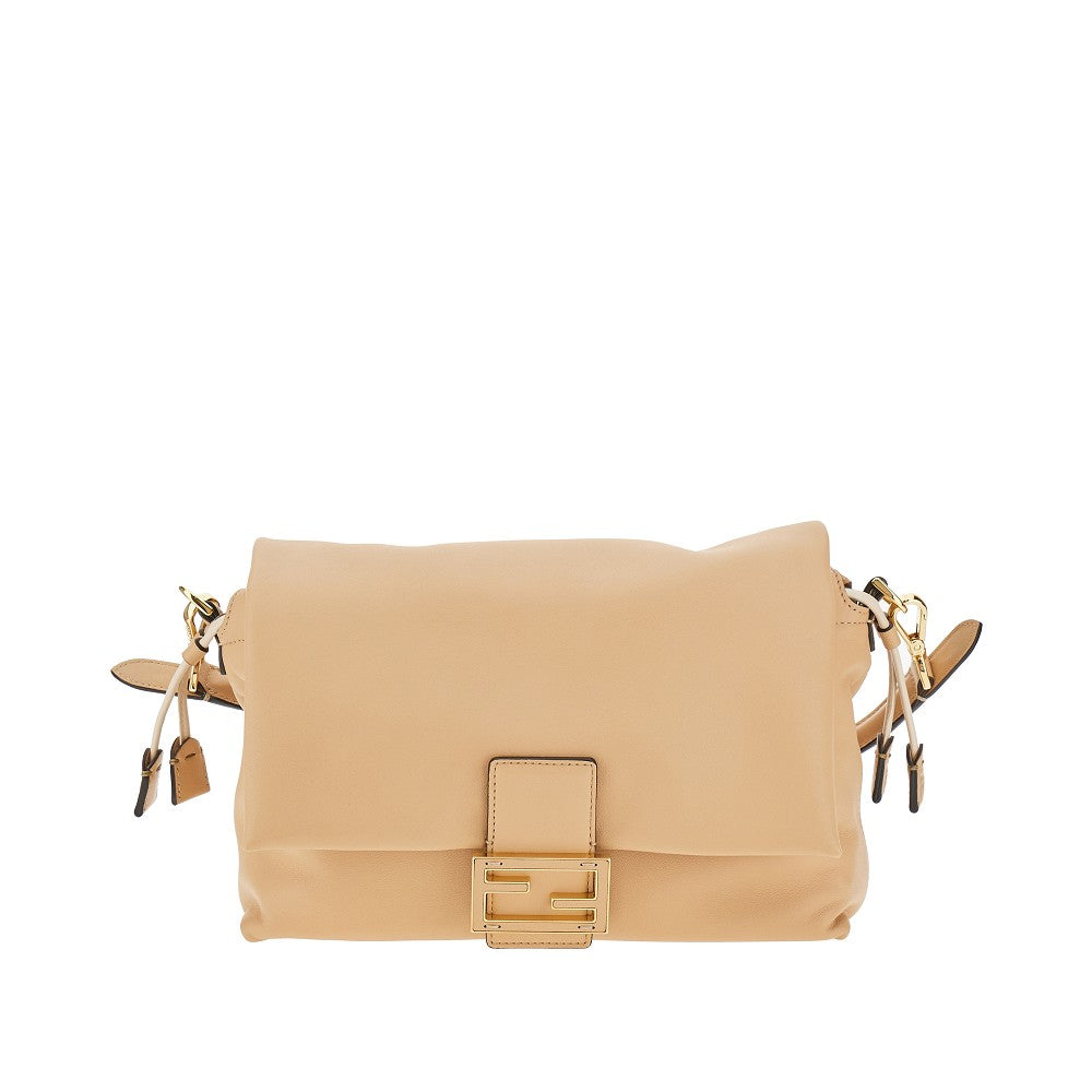Borsa 'Mamma Baguette' media in nappa