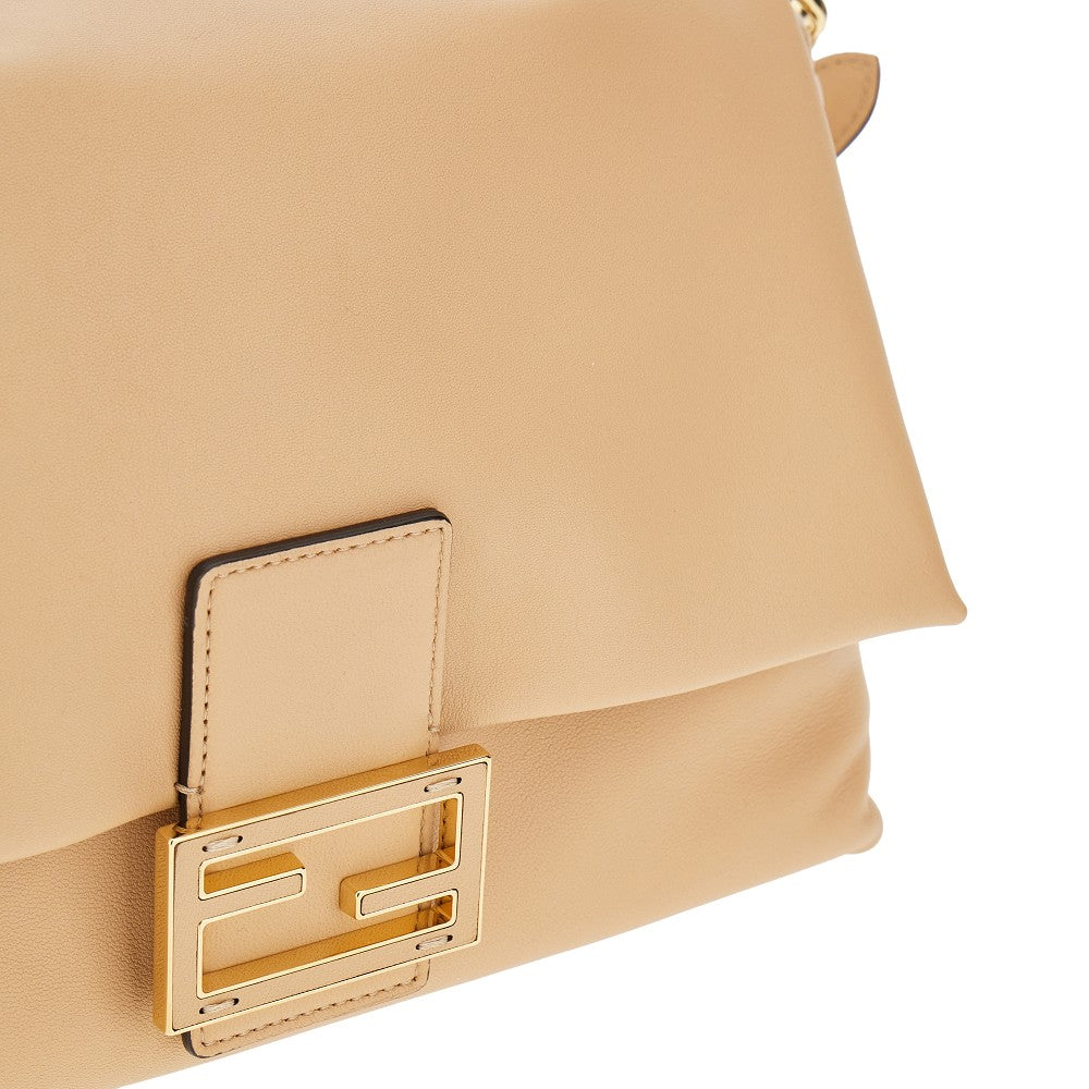 Borsa 'Mamma Baguette' media in nappa