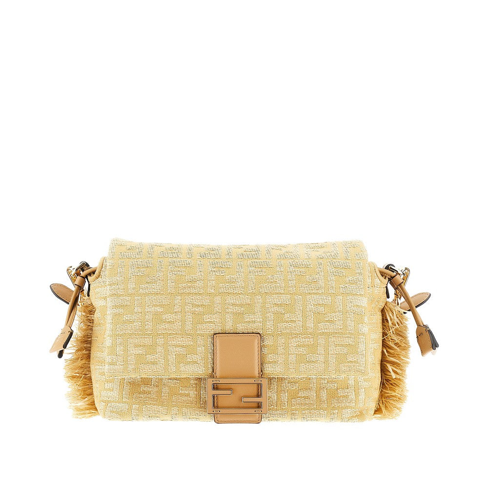 Borsa 'Mamma Baguette' media in jacquard FF