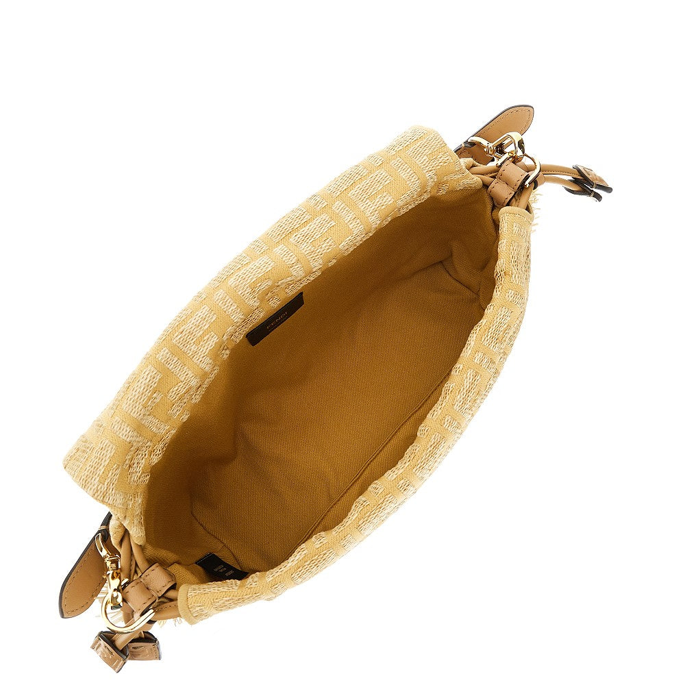 Borsa 'Mamma Baguette' media in jacquard FF