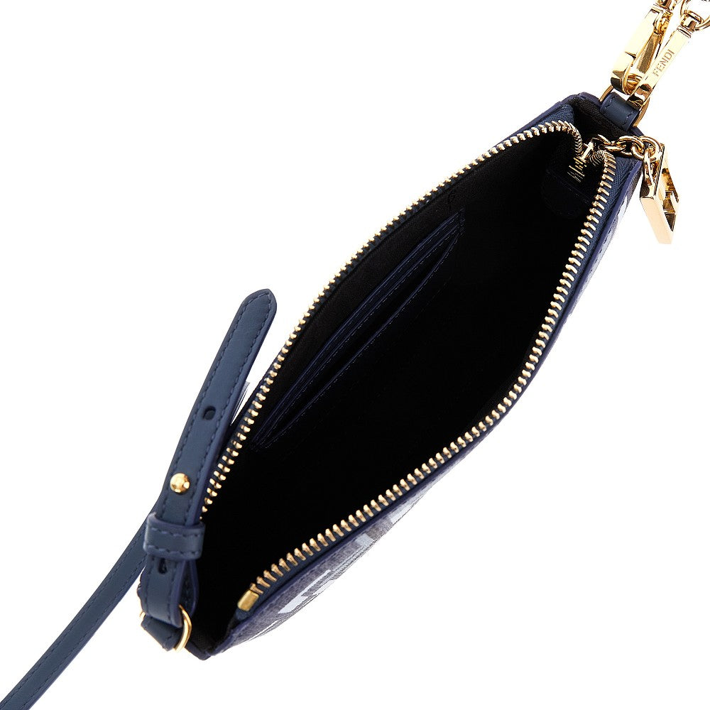 FF coated fabric 'Baguette' pouch